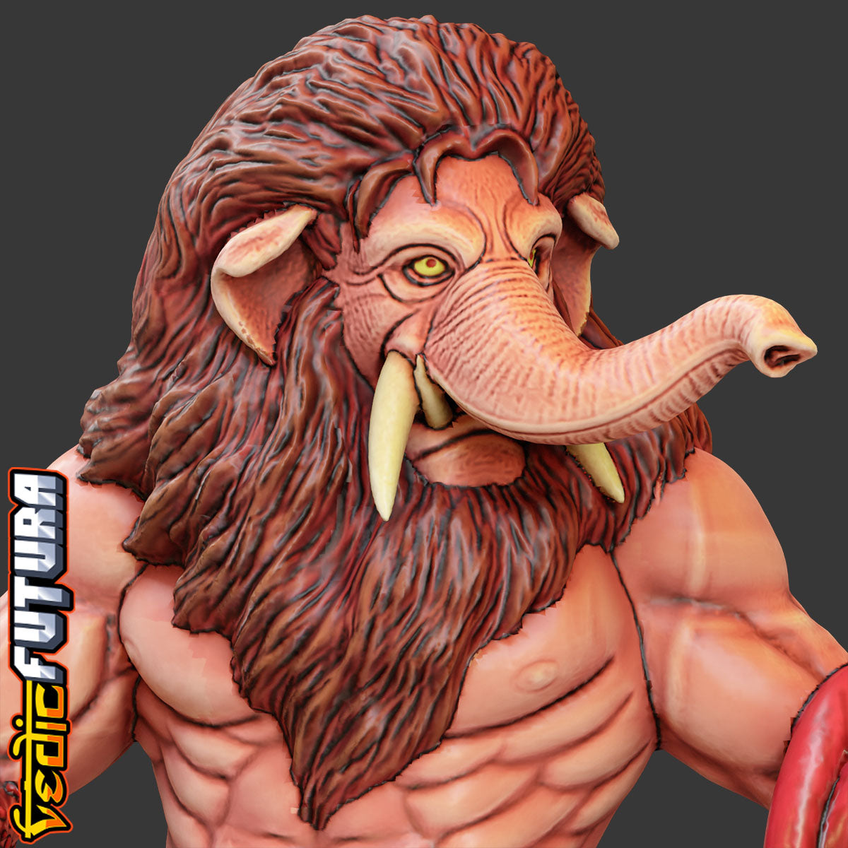 Lord Ganesha as Narasimha: Conqueror of Evil