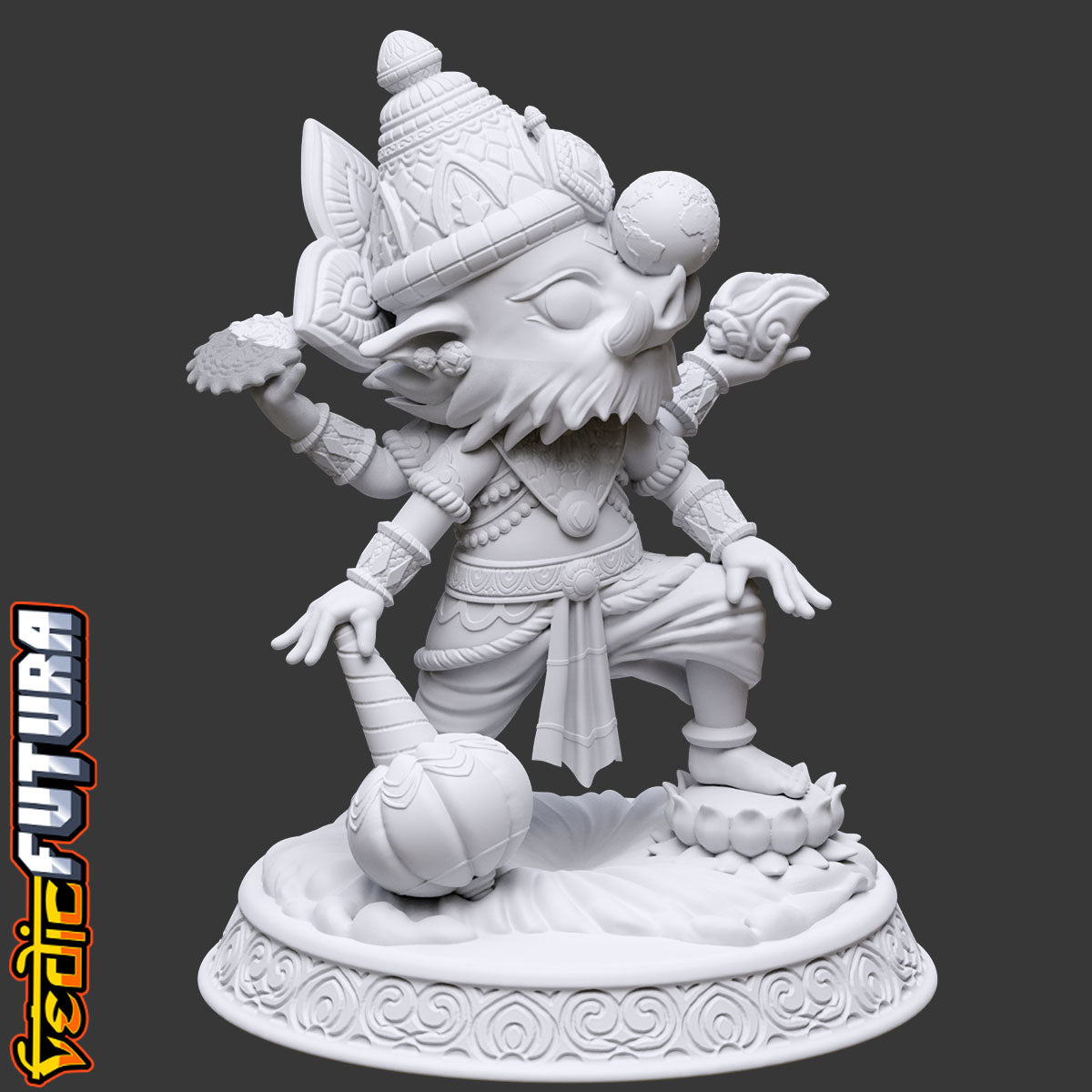 Chibi Varaha - Carrying the Earth