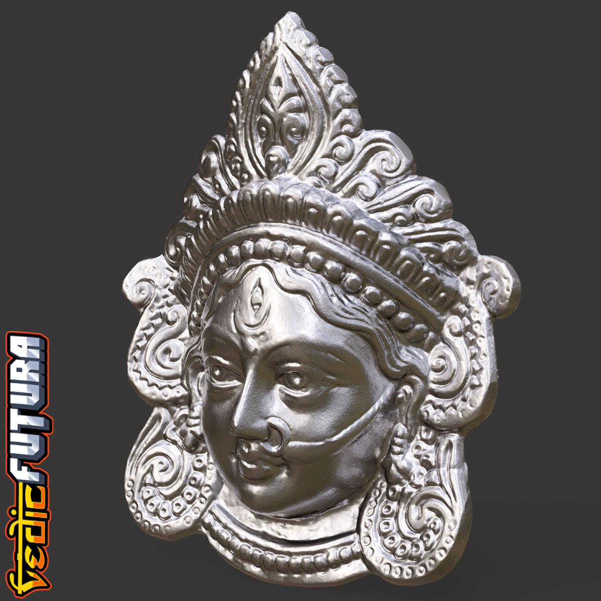 Divine Face of Durga: Embodiment of Shakti