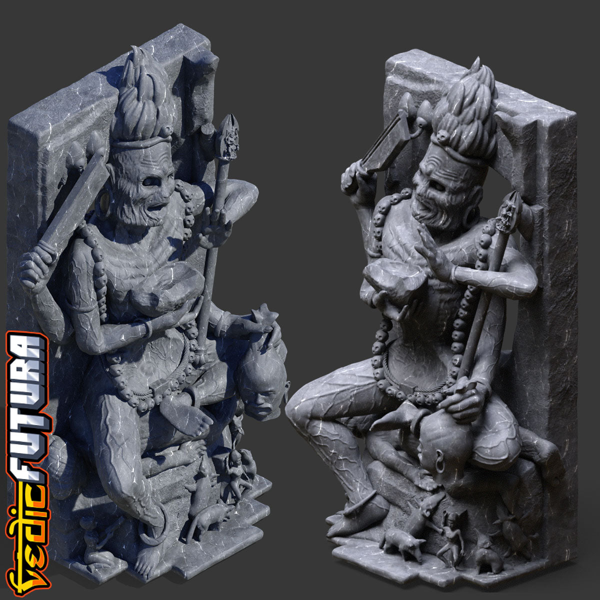Goddess Chamunda: The Slayer of Demons